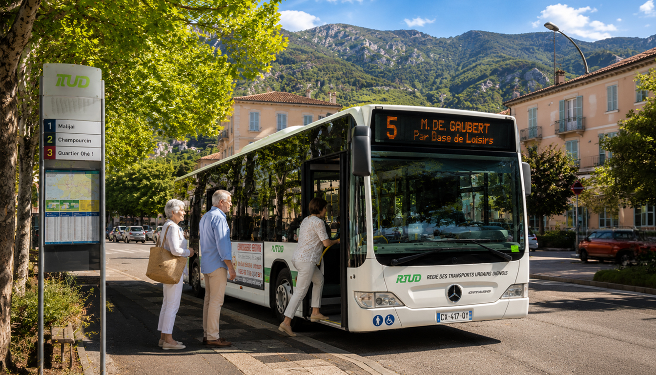 Se déplacer à Digne-les-Bains pendant une cure thermale