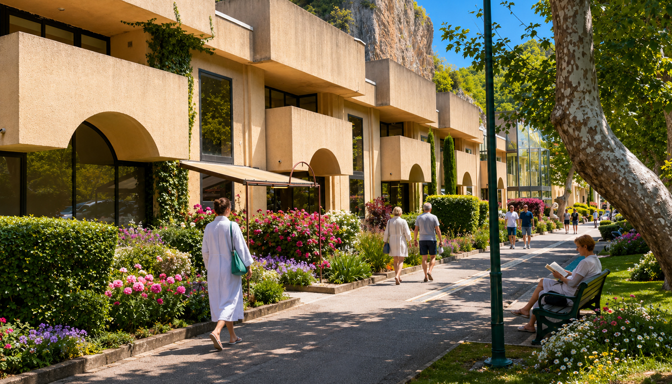 Thermes de Digne-les-Bains pour une cure thermale de 18 jours